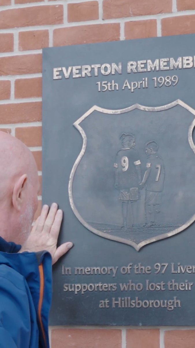 Representatives of the Hillsborough families and Liverpool Football Club joined us at Hill Dickinson Stadium today to pay respects to the 97. 💙❤️
