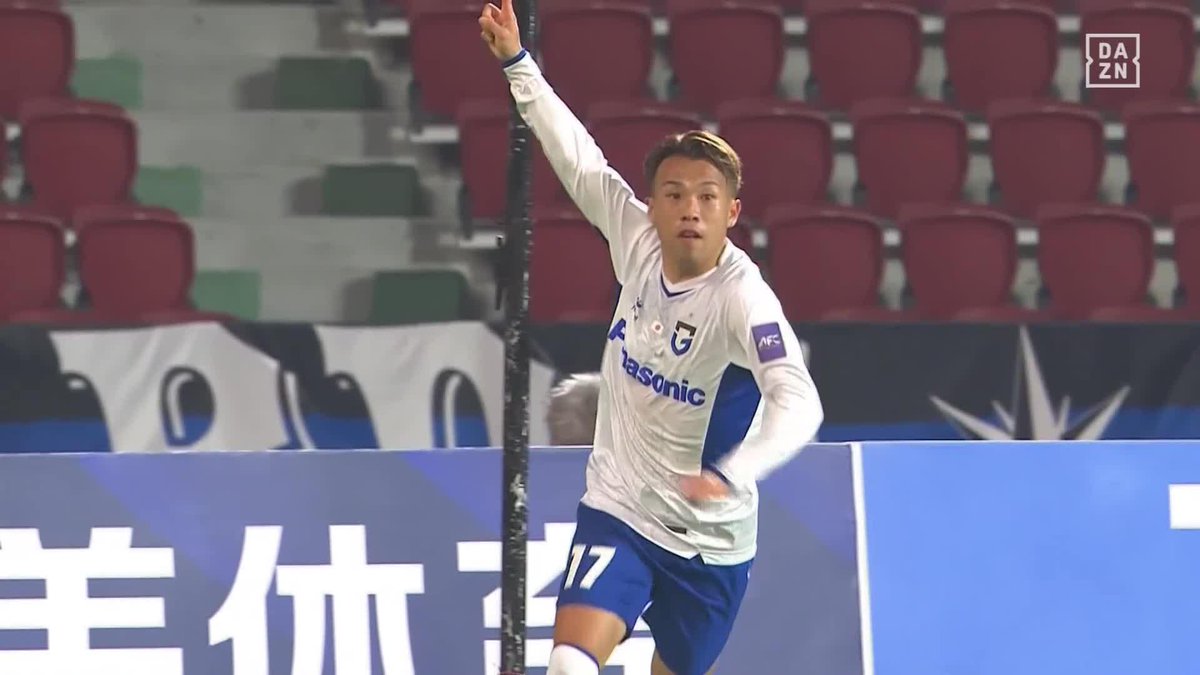 “アジアキラー” が躍動 山下諒也がこぼれ球を押し込み 合計スコアをタイに戻す! アウェイの地で逆転突破へ🔥🔥 🏆ACL2 準決勝 第2戦 🆚バンコク・U×G大阪 📺DAZN ライブ配信中 #ACLTwo #だったらDAZN