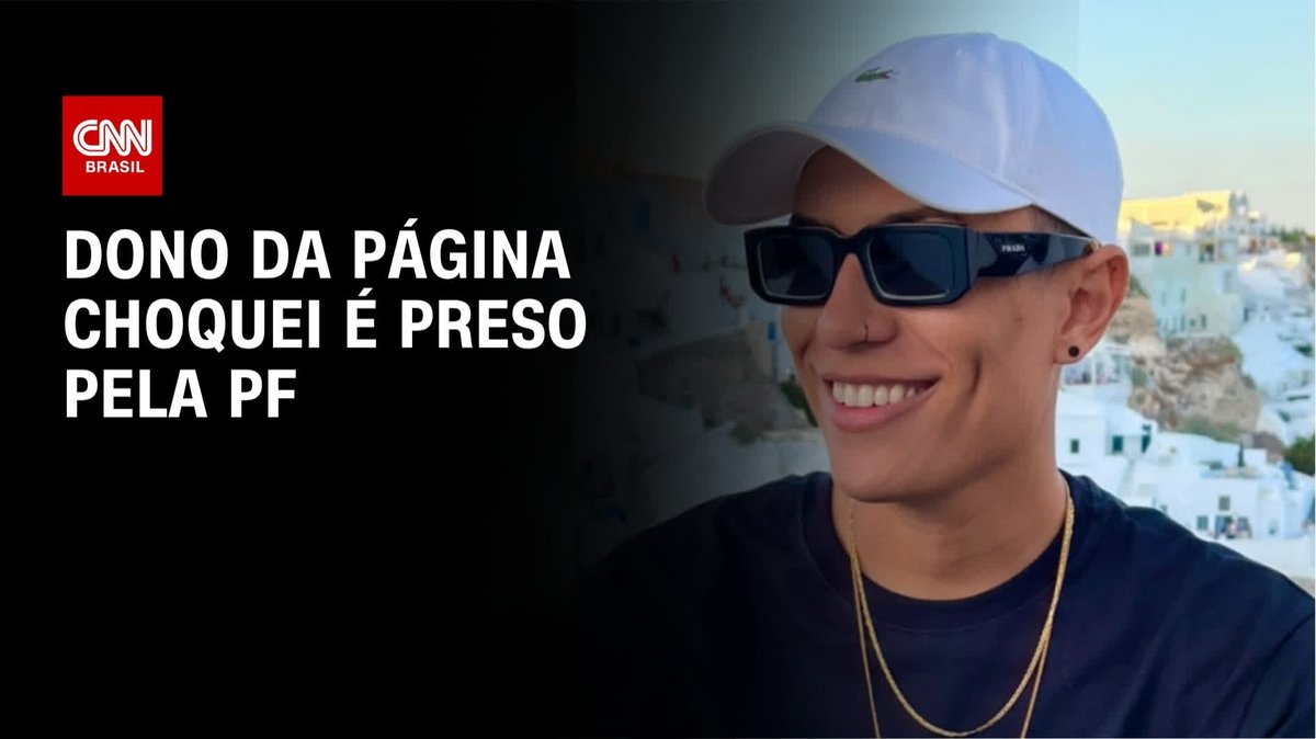 Dono da página Choquei é preso pela PF; assista #CNNNovoDia