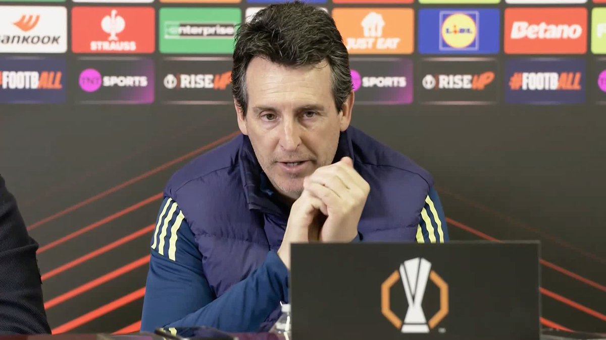 ''How they're competing, how they're pushing, it makes us respectful.'' Aston Villa head coach Unai Emery on facing Bologna in the Europa League quarter-final second leg with his side 3-1 up on aggregate ๐ค