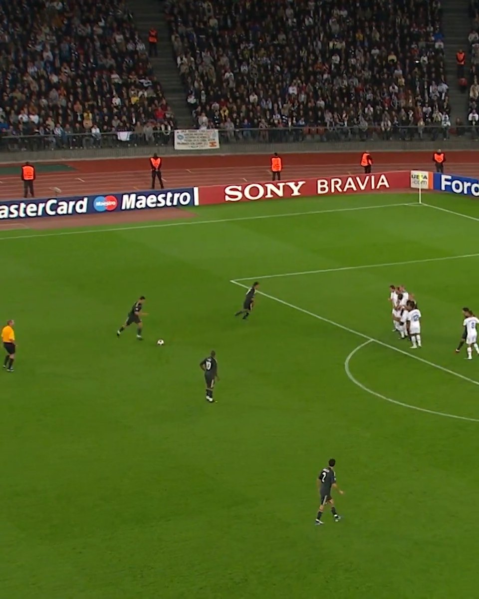 Cristiano's first #UCL game for Real Madrid ๐ฅต