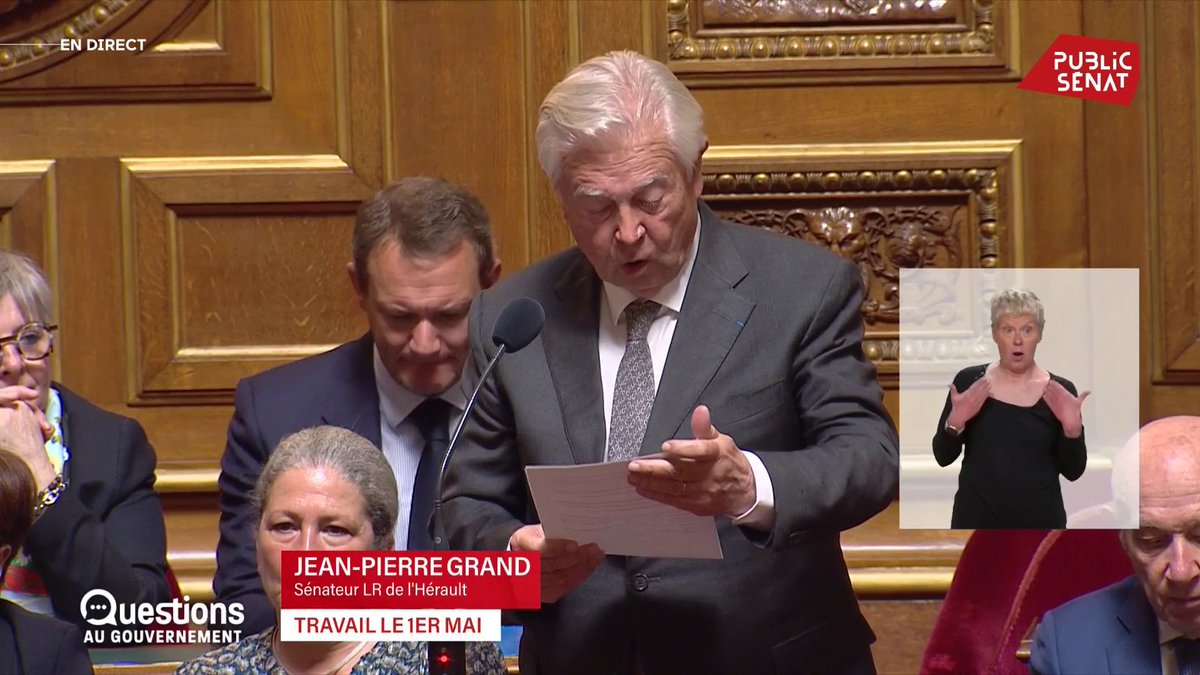 Travail le 1er mai : "Beaucoup de boulangeries familiales connaissent des difficultés économiques : les empêcher de travailler si elles le souhaitent relève d'une idéologie opposée à la liberté de travail", estime Jean-Pierre GRAND.