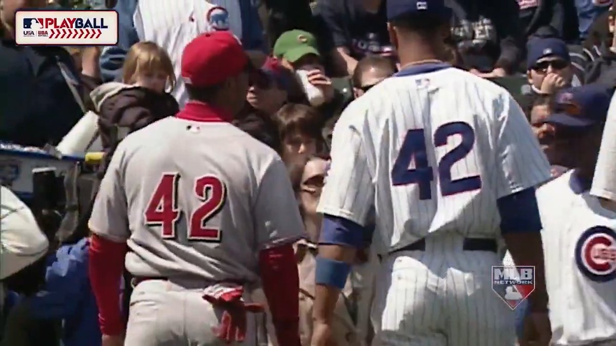 Ken Griffey Jr. details his role in the tradition of players wearing #42 to honor Jackie Robinson. #Jackie42