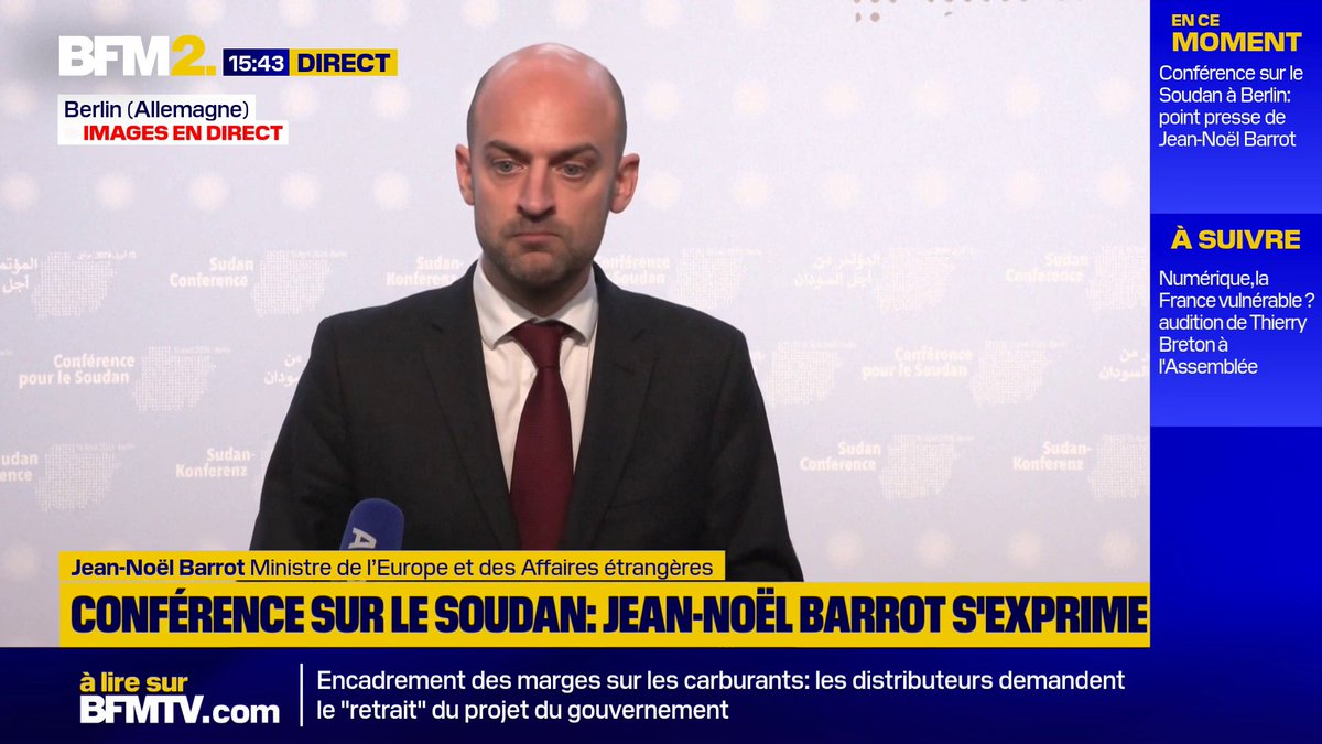 💬"Que M. Leiter se tienne le plus éloigné que possible des micros et des caméras de télévision" Négociations Israël/Liban : Jean-Noël Barrot répond à Yechiel Leiter, l'ambassadeur israélien aux États-Unis #BFM2