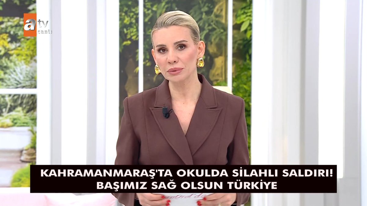 Esra Erol: "Başımız sağ olsun Türkiye" #EsraErolda