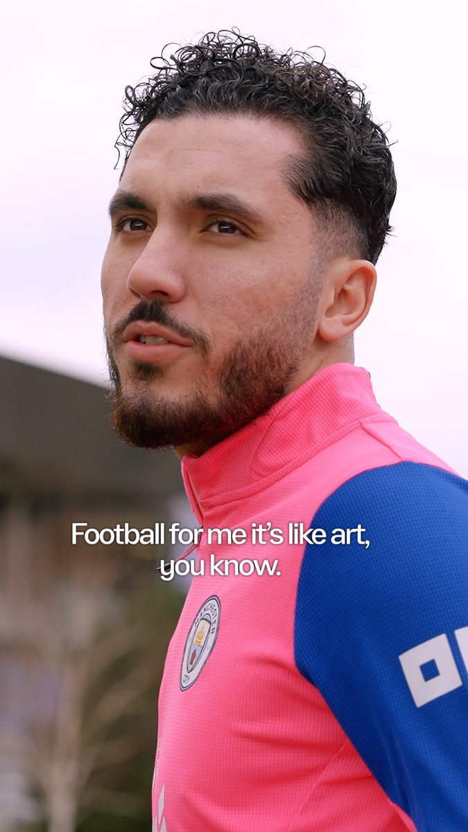 "Football, for me it's like art." 🎨 💬 Rayan Cherki