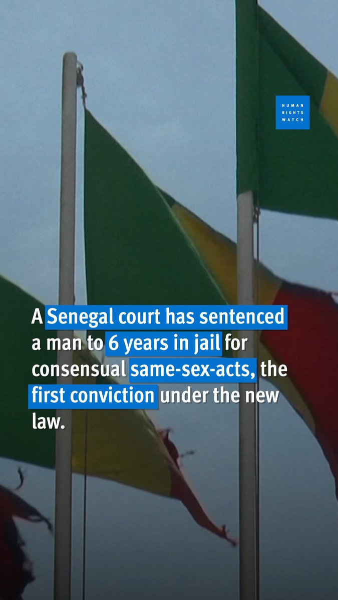 A Senegal court has sentenced a man to 6 years in jail for consensual same-sex acts, the first conviction under the new law. This prison sentence is unlawful under international law. Senegal is bound by treaty obligations that protect every person’s right to dignity, privacy and equality.