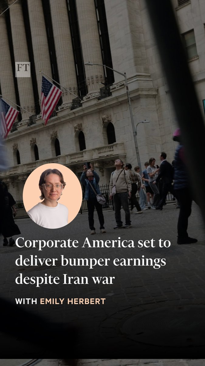 The first quarter earnings season for Corporate America has begun, and despite challenges like rising oil prices and the outbreak of war, there is significant optimism regarding profits. FT reporter Emily Herbert explains why