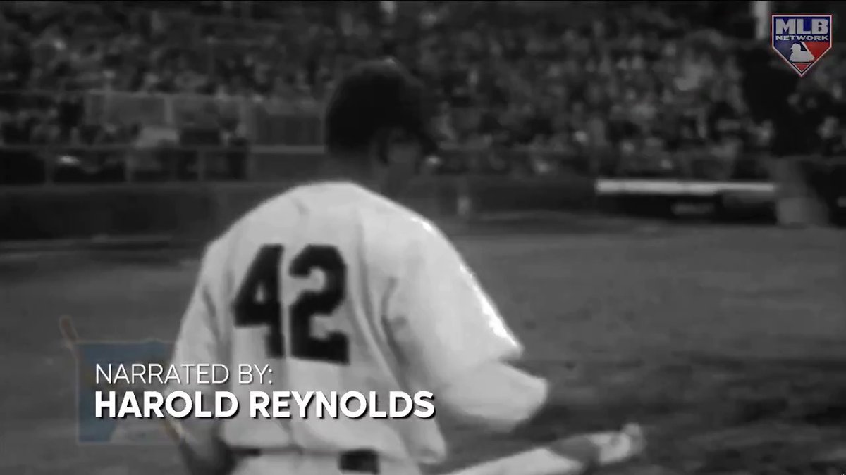 April 15, 1947: A moment that forever changed the game. 4⃣2⃣ 🎙️ Harold Reynolds