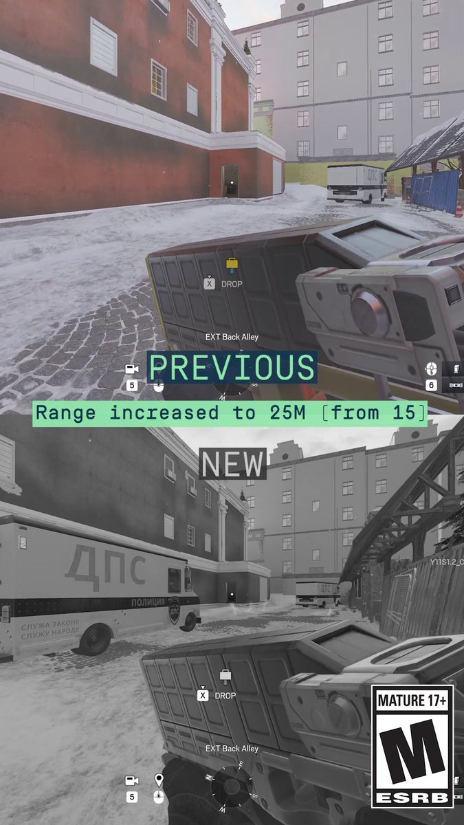 ✅ Rauora's launcher range has been increased from 15m to 25m. ➕ All 4 charges are available at the beginning of the round!
