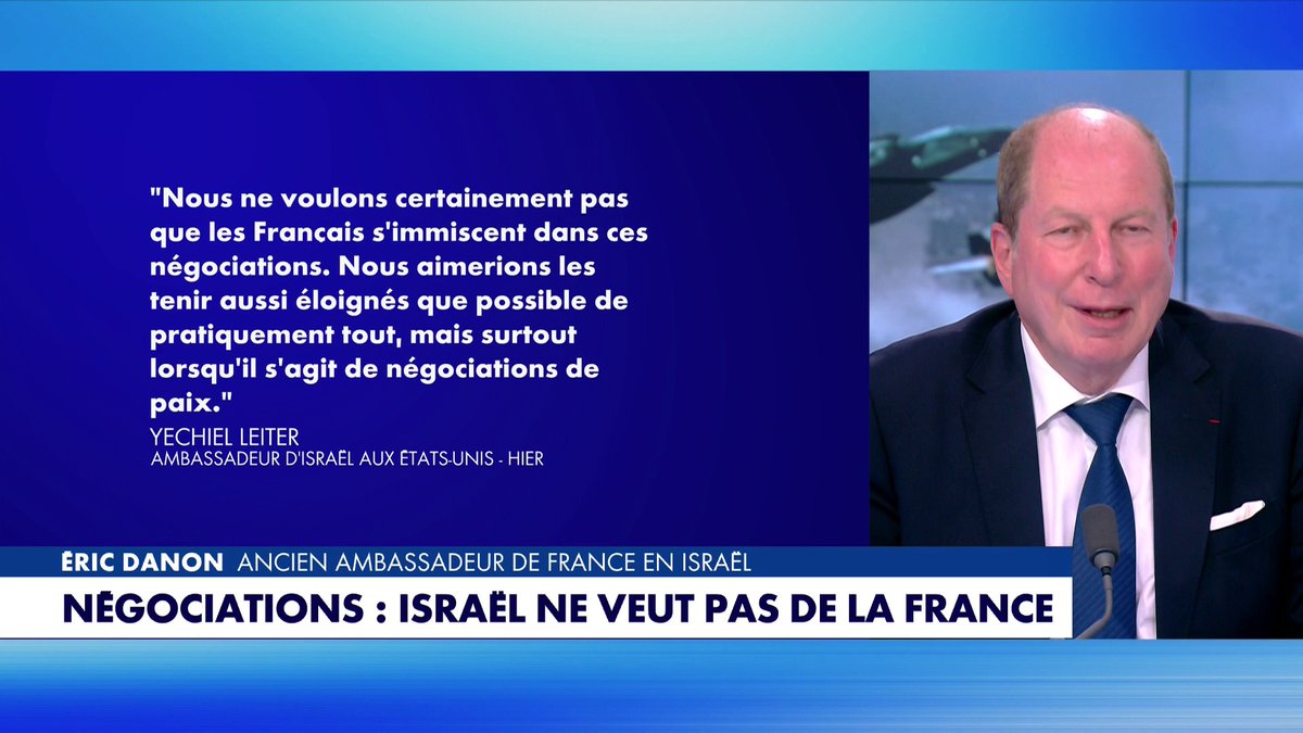 Eric Danon : «On arrive au bout du bout de la relation de sécurité entre la France et Israël» dans #Punchline Toute l'info est à retrouver sur