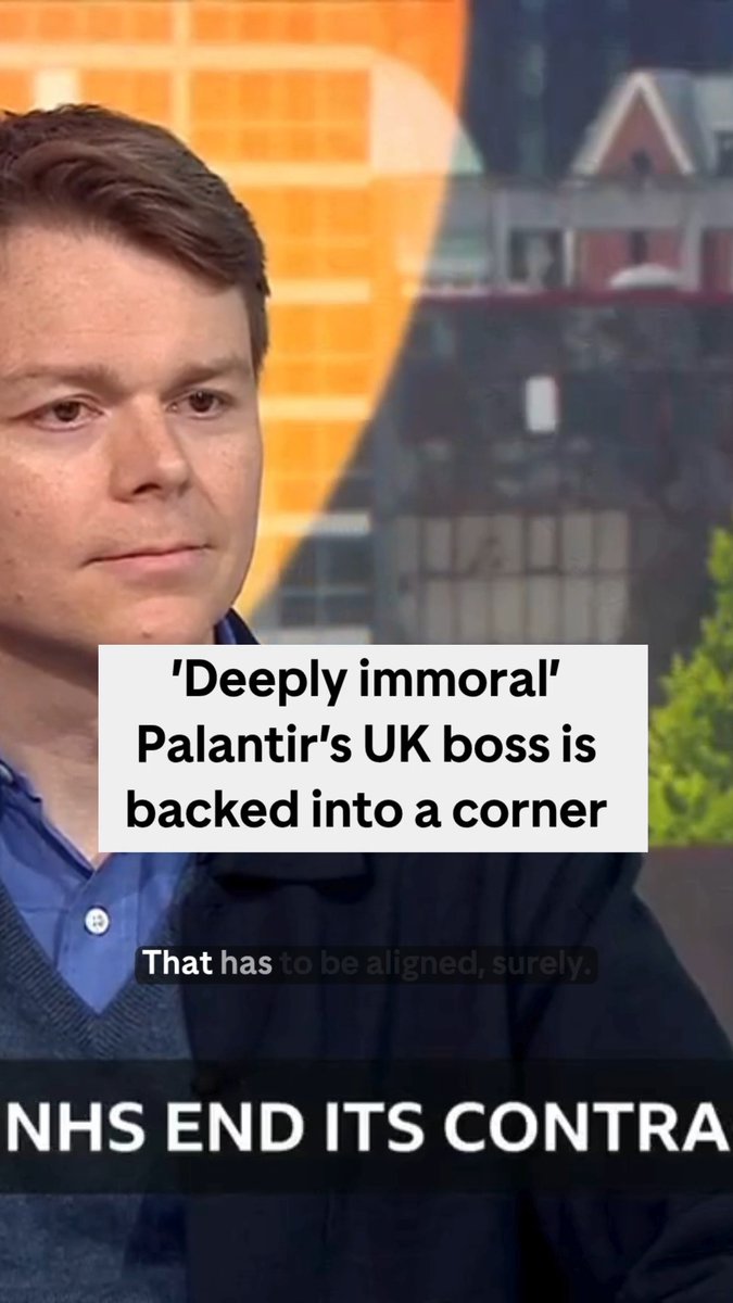 Faiza Shaheen grills Louis Mosley, Palantir’s UK boss, on the tech giant’s controversial track record 👀