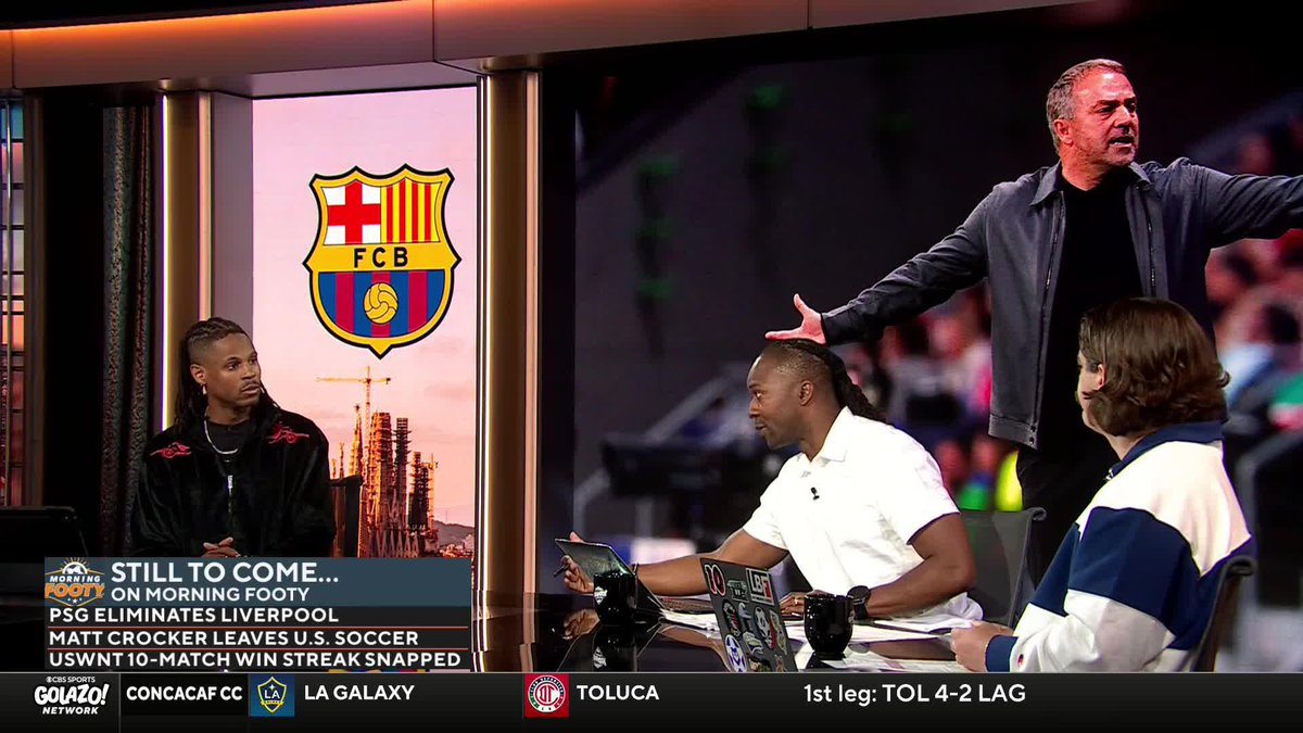 "The most important investment is you have to get an experienced, dependable Central Defender." Michael Lahoud wants to see Barcelona prioritising a CB in the next transfer window 🔵🔴