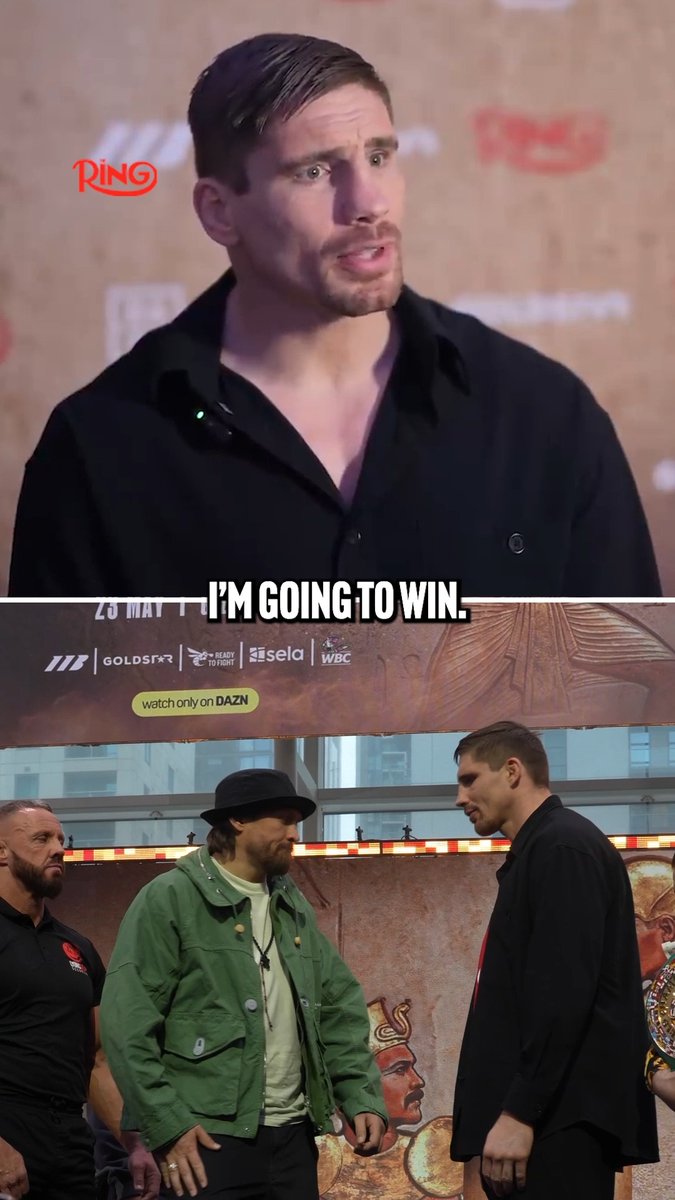 📝 "I'll write history!" Rico Verhoeven tells The Ring that he is putting the pressure on himself to perform to the best of his ability when he fights Oleksandr Usyk 😤 Glory in Giza | May 23rd | LIVE on DAZN 🥊