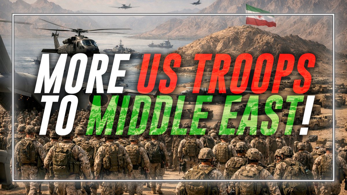 IRAN WAR UPDATE: President Sends Thousands Of Additional US Troops To The Middle East To Pressure Iran Into Making A Deal! PLUS, Trump Says The Strait Of Hormuz Is Opening Now As Europe Drafts Plan To Open It Without The US! 🔴WATCH/SHARE THE LIVE ALEX JONES SHOW NOW: