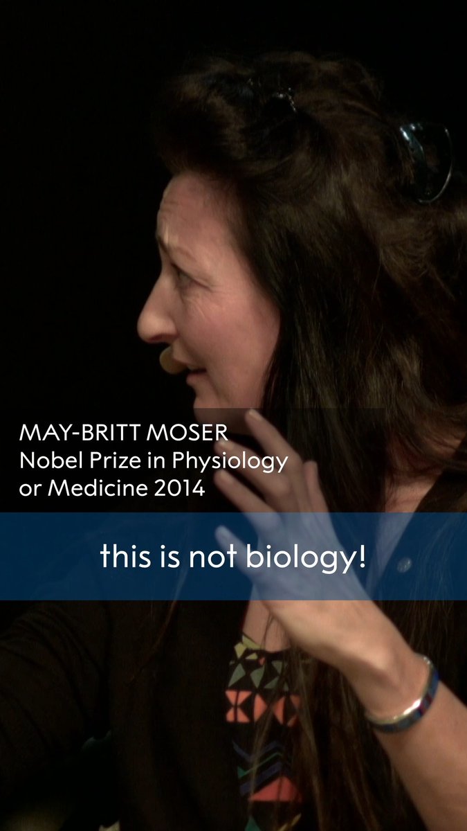 "This is not biology! You can't get this in biology!" Medicine laureate May-Britt Moser and artist Olafur Eliasson discuss the intersection of art and science at an event in 2015 at the Nobel Week Dialogue: The Future of Intelligence. Watch the discussion in full: #WorldArtDay