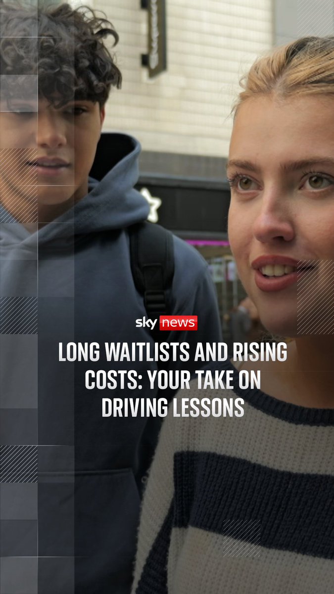 Learner drivers have been speaking to Sky News about the prices they're paying for lessons and how long some are waiting for practical tests.