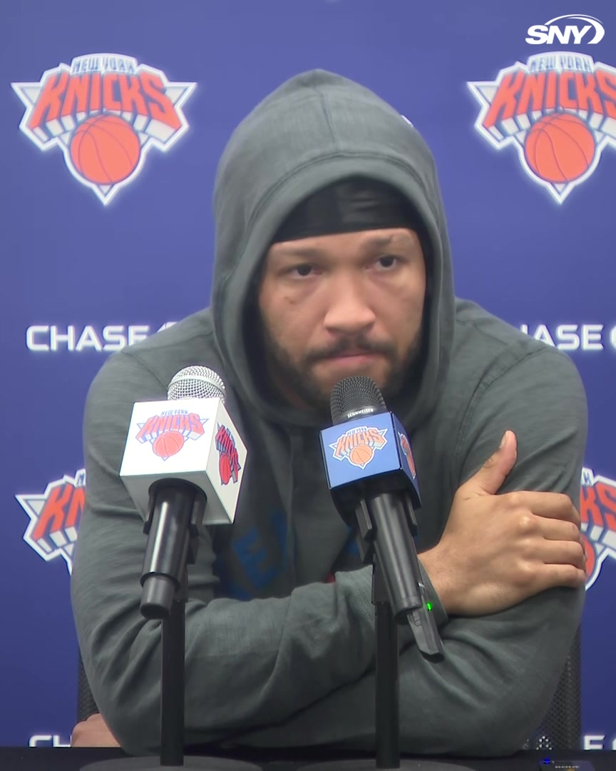 "To be honest, there's a lot of things that go on that you guys don't see. A lot of things we talk about, a lot of things we do that we don't even say publicly. For a reason - because we want to keep everything in-house. We're all we got, no matter what" - Jalen Brunson