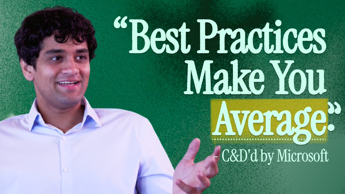 6 pivots. Cease-and-desist from Microsoft. Then Harvard picked his AI over ChatGPT. Solo Founders Podcast ep 7 is live with rahul of Julius AI. We talk about: How Rahul ended up solo The football analogy for building momentum Why 8/10 co-founder teams are fighting in private "I need to be the worst coder on the team" Why "less cash, more equity" is a green flag Six pivots and the Microsoft cease-and-desist Why Sam Altman can't sell you a pen (but can sell you AGI) Rahul's bear and bull case for solo founding
