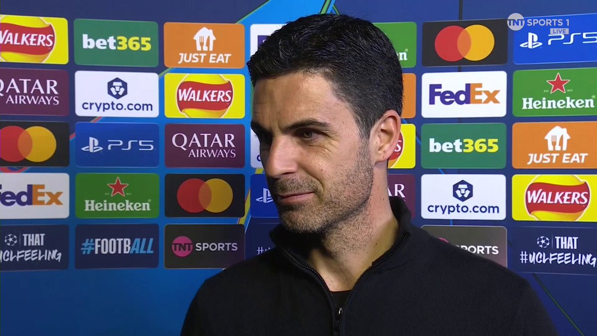 “More efficient in both boxes!” Mikel Arteta on what his Arsenal side need ahead of their Champions League quarter-final against Sporting ⚽️ Jules Breach Stream with TNT Sports on HBO Max