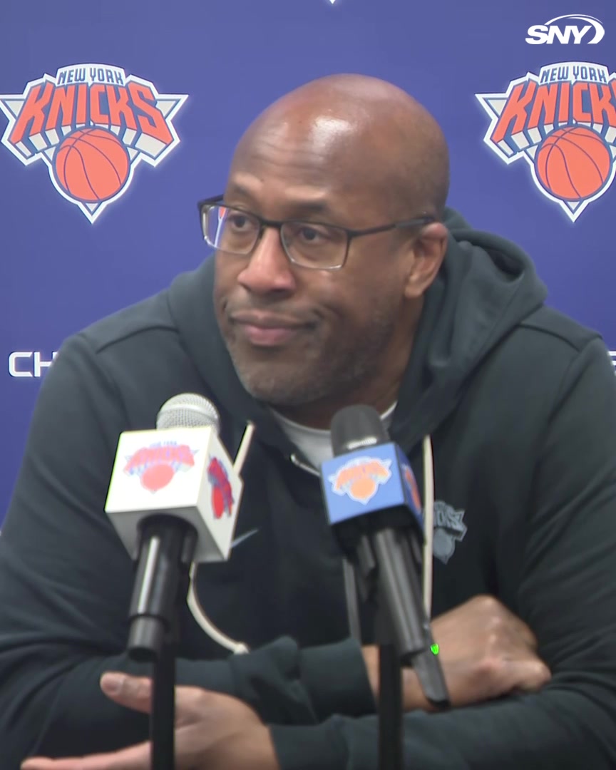 Mike Brown on Karl-Anthony Towns' regular season: "You see highs and lows from everybody. That's what the season is about. He's no different than anybody else. He's an All-Star. He'll probably get votes for first, second, third team - which is deserving"