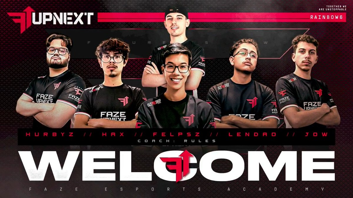 Meet the future stars of Siege. Introducing FaZe Up Next R6 💫