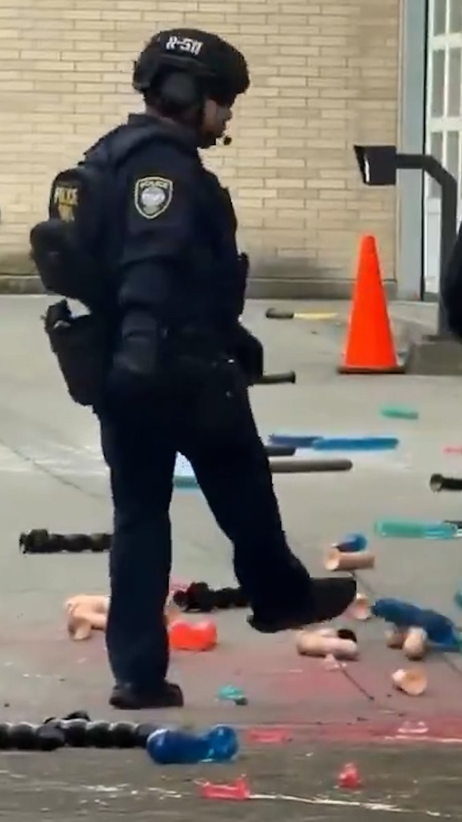 Dozens of dildos were scattered across the driveway of an ICE facility in Portland, Oregon, after protesters launched ‘Operation Dildo’ — an absurd tactic aimed at disrupting ICE operations. (via ᗰᗩƳᖇᗩ)