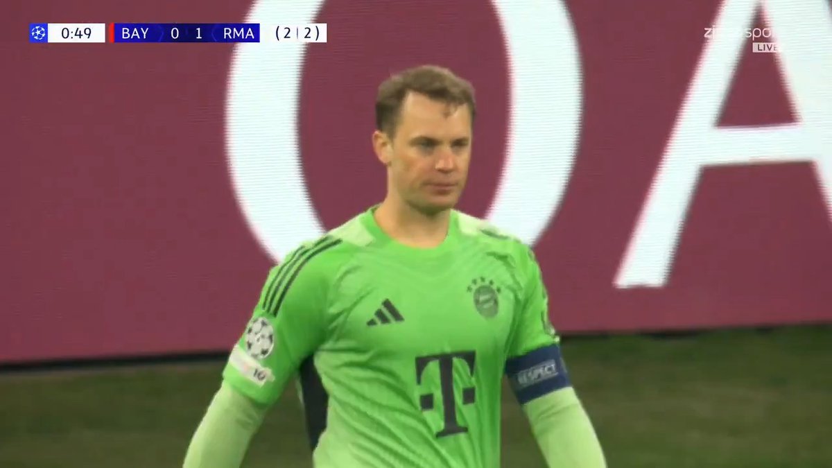 OHH NEUER GAAT IN DE FOUT 😱 #ZiggoSport #UCL #BAYRMA
