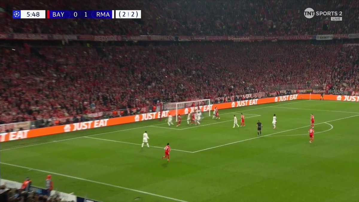 Bayern make it 1-1 inside just six minutes, and regain their lead on aggregate 🥵 📺 Stream with TNT Sports on HBO Max