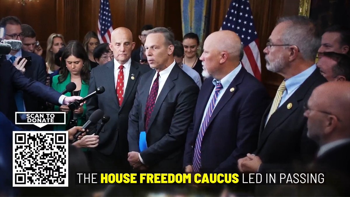 The House Freedom Caucus led in passing the SAVE America Act in the House. Now it’s time for the Senate to take action, get it passed, and protect our elections. No excuses!