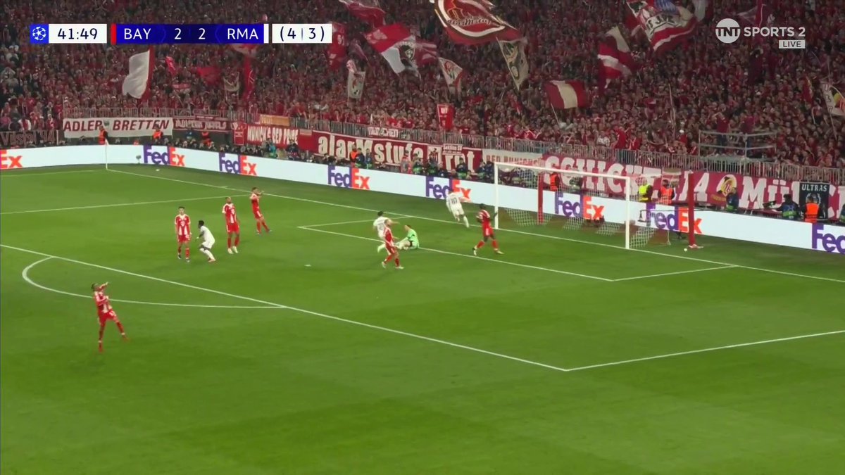 What. A. Game. Vini assists Kylian Mbappé and this tie is level AGAIN 🤯 📺 Stream with TNT Sports on HBO Max