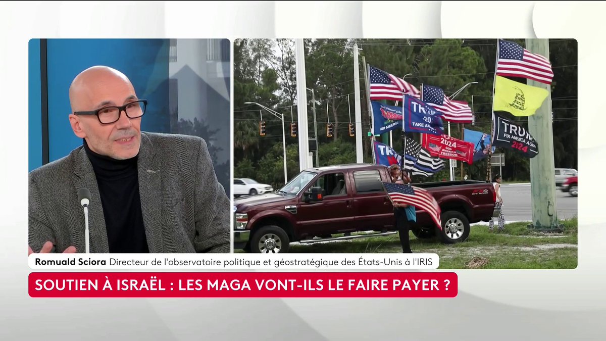 🔴 🗣️ "Netanyahou a donné à Israël un visage génocidaire pour ces jeunes" : le spécialiste de la politique américaine Romuald Sciora explique pourquoi les Américains soutiennent de moins en moins l'État hébreu. Loïc de La Mornais #SurLeTerrain #Canal16