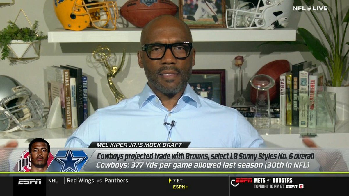 "He's made for big roles, for big moments, on big time football teams, like the Dallas Cowboys. I just think he'd be a superstar in that uniform in particular." Louis Riddick thinks Sonny Styles is a perfect fit for the Cowboys ✍️