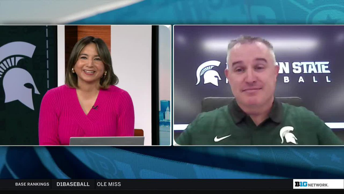 Pat Fitzgerald's reaction when he heard it's his 18th spring game 😆 #B1GToday
