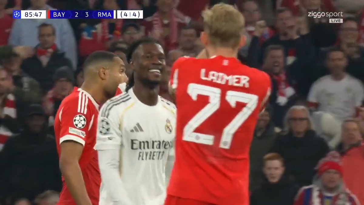 Oliedom van Camavinga 😬 #ZiggoSport #UCL #BAYRMA