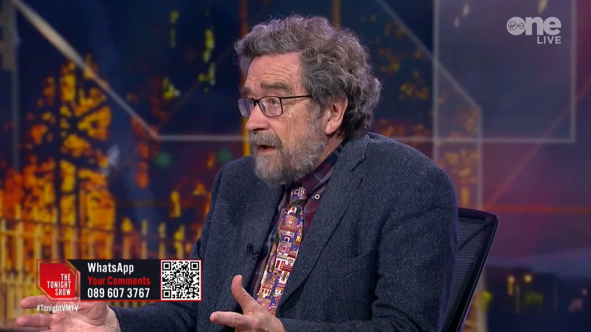🗣️ "You’re looking at the worst energy crisis since the Second World War." – Professor John Fitzgerald, Department of Economics, Trinity College Dublin #TonightVMTV