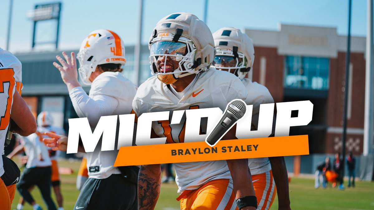 mic'd up with ᵕ̈ and the wideouts ✋🤚 #GBO🍊