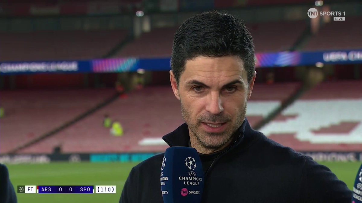 Mikel Arteta reacts to Arsenal reaching the semi-finals of the Champions League and speaks on the belief within the squad 💪🗣️ Stream with TNT Sports on HBO Max