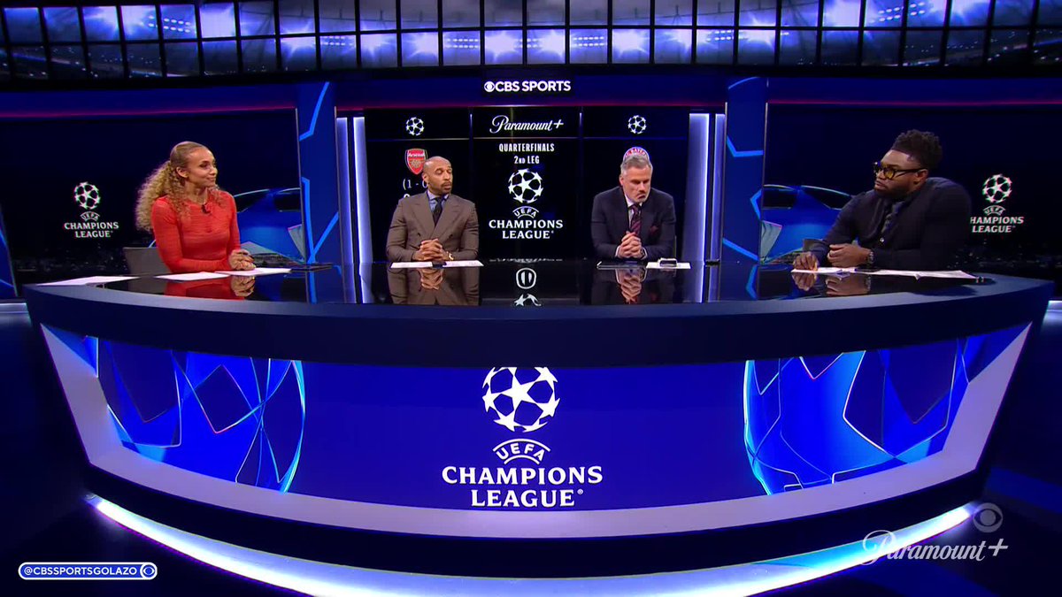 Thierry Henry: “We are in the semi-final of the Champions League, well done, so obviously I am over the moon. *knocks* City. I want the team to WIN there. No draw, WIN. Statement.” 😤 🎥 CBS Sports Golazo ⚽️
