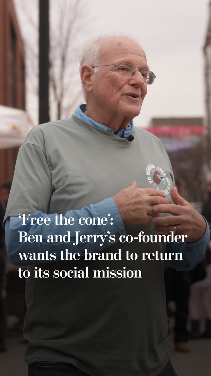 Ben Cohen, one of Ben &amp; Jerry’s co-founders, called on its owner The Magnum Ice Cream Co. to sell the brand. Cohen said Magnum is stifling Ben &amp; Jerry’s social activism and he wants to see the brand sold to a group of socially-minded investors.