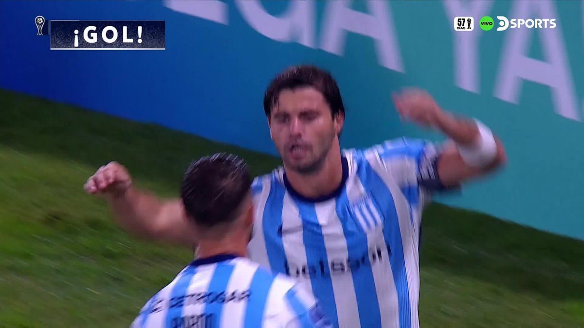 🏆🇦🇷 SANTIAGO SOSA PARA EL 1-0 DE RACING VS BOTAFOGO POR SUDAMERICANA.