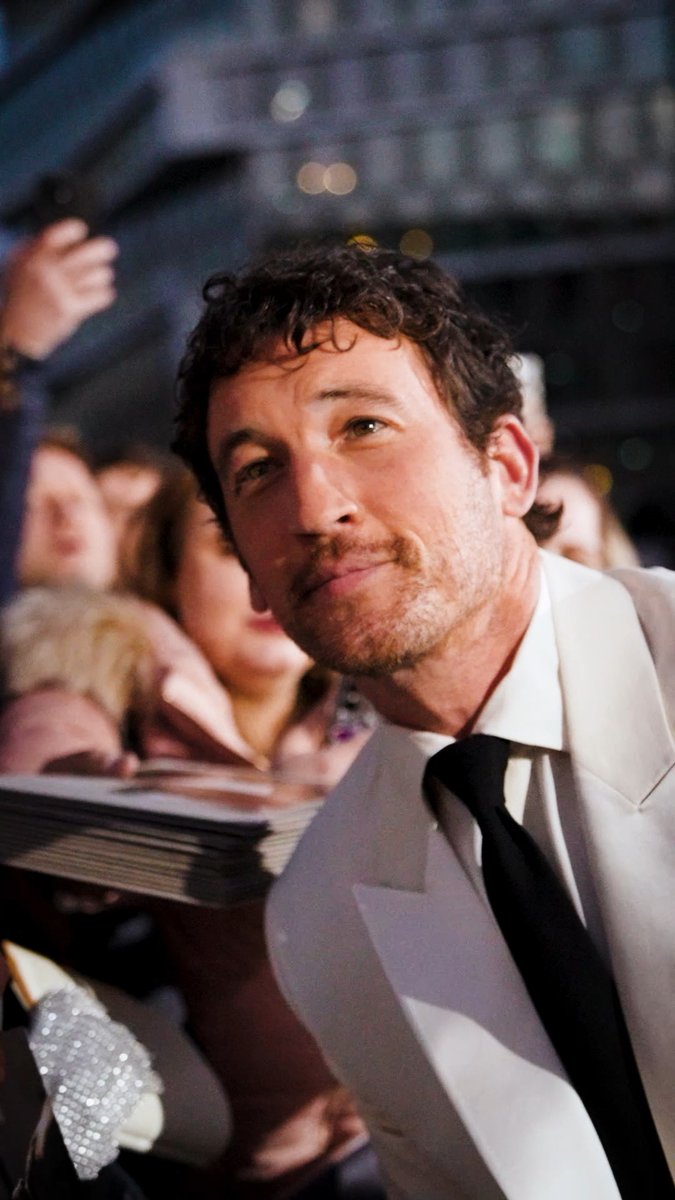 Miles Teller in Berlin for the #MichaelMovie Global Fan Celebration. Get tickets NOW: