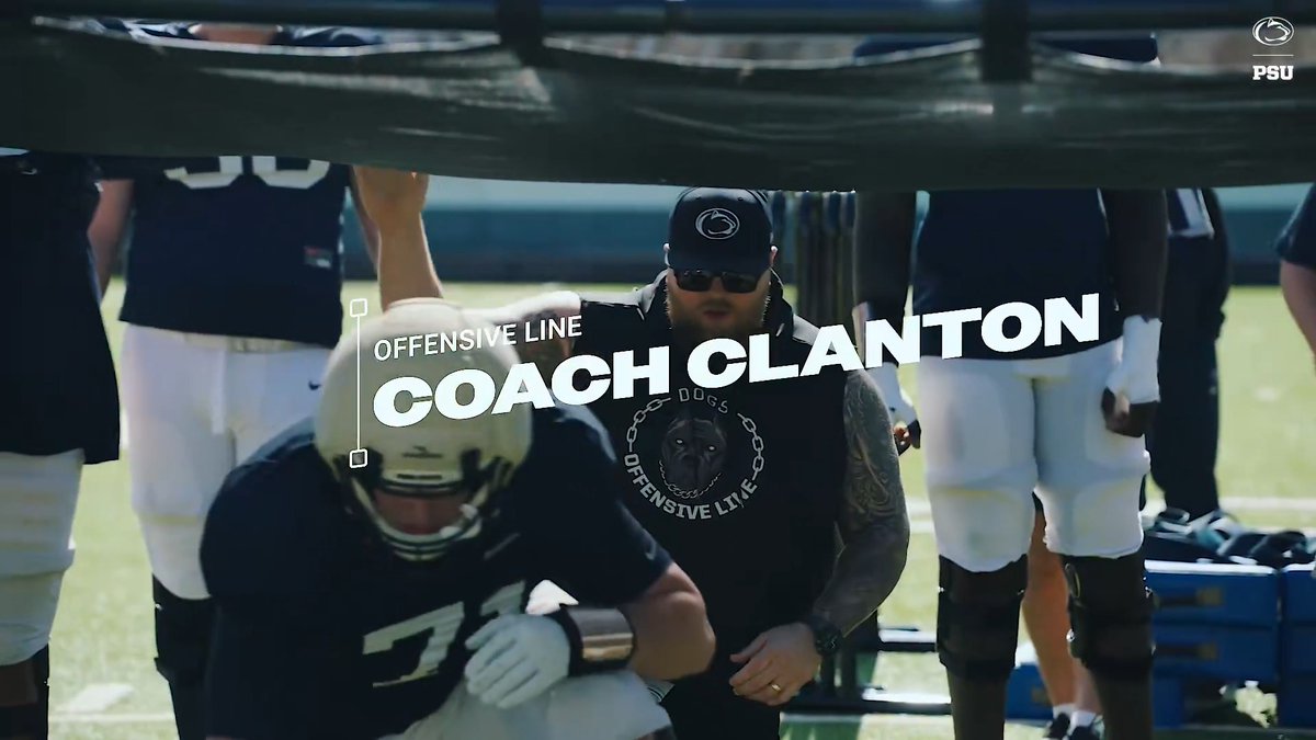 The leader of the DOGS Get to know offensive line coach Ryan Clanton #WeAre