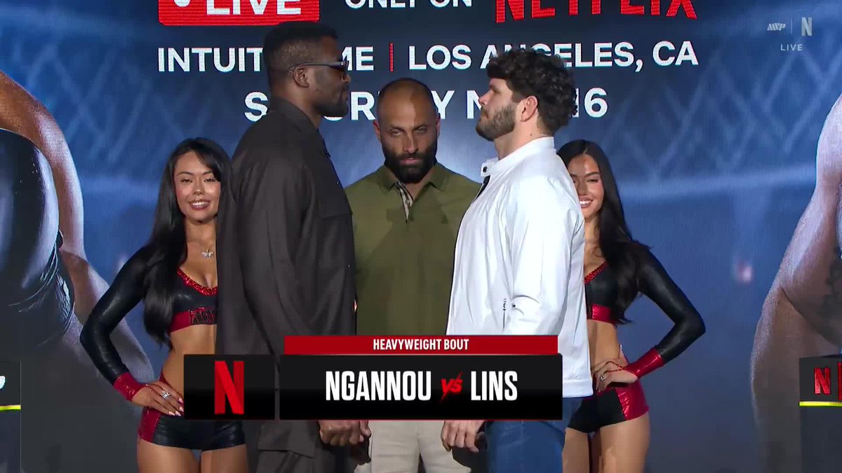 Lineal MMA heavyweight title on the line. Francis Ngannou x Philipe Lins.