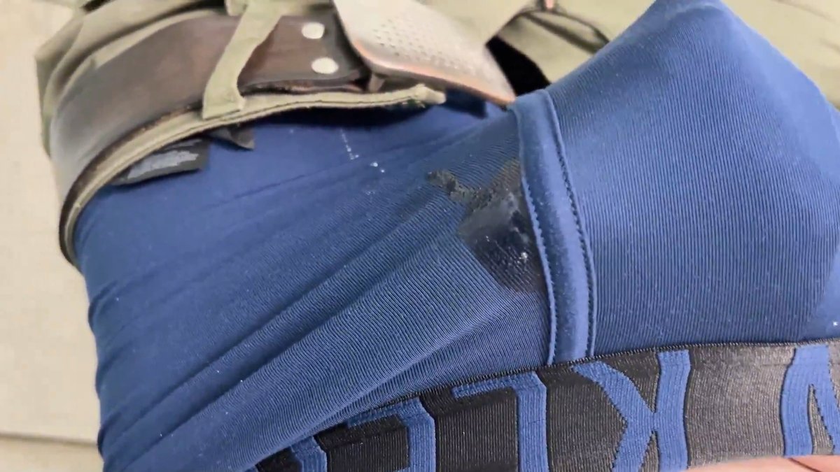 I got to work horny, I made the mistake of reading a hot DM convo. It was just to much, my head was foggy & my hardon was pushing against my jeans. I was stroking it in the work bathroom. It felt so good that I couldn't stay quiet! #spunk #bulge #bator #gooning #handjob #spunk