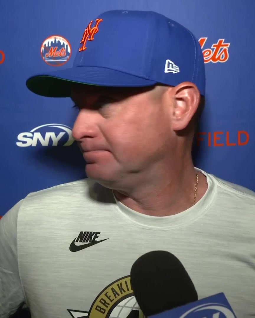 Carlos Mendoza talks about Jorge Polanco getting the night off: "Yesterday, he felt it a lot more. Trying to take advantage of tomorrow's off day and we'll go from there. We've got to check back on him and see if there's some type of availability for today's game."