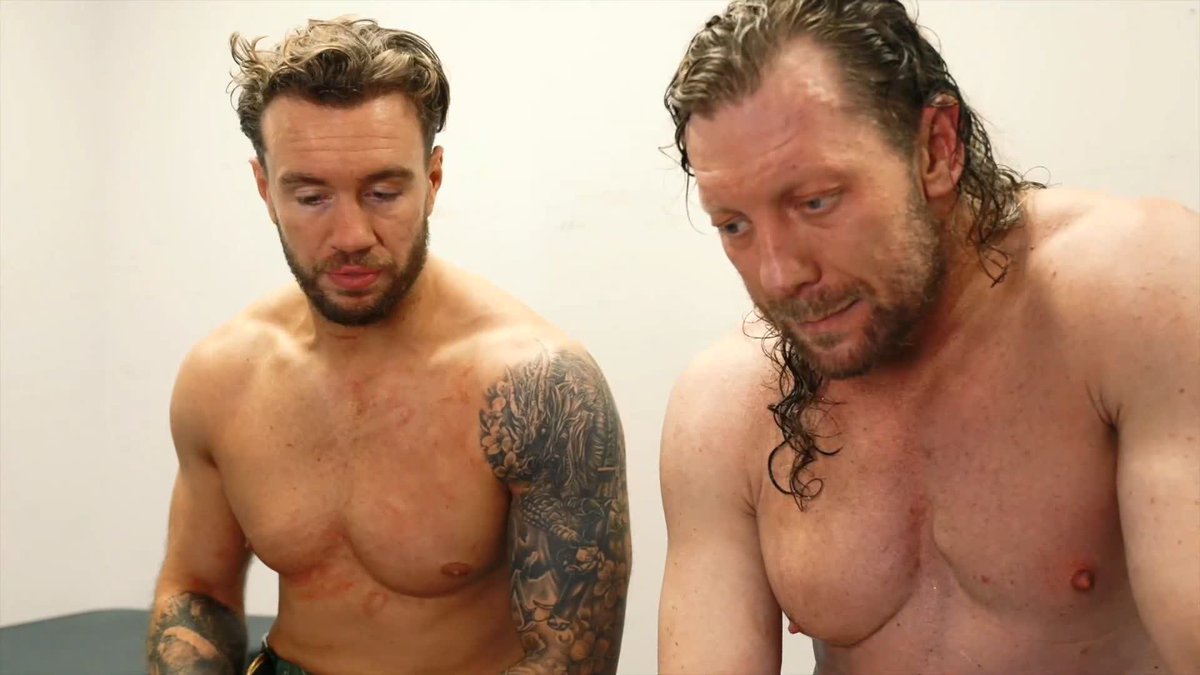 “Maybe there is still a chance…” Kenny Omega and Will Ospreay • ウィル・オスプレイ share a candid moment after their individual matches on #AEWDynasty. Watch #AEWDynamite LIVE on TBS & HBO Max