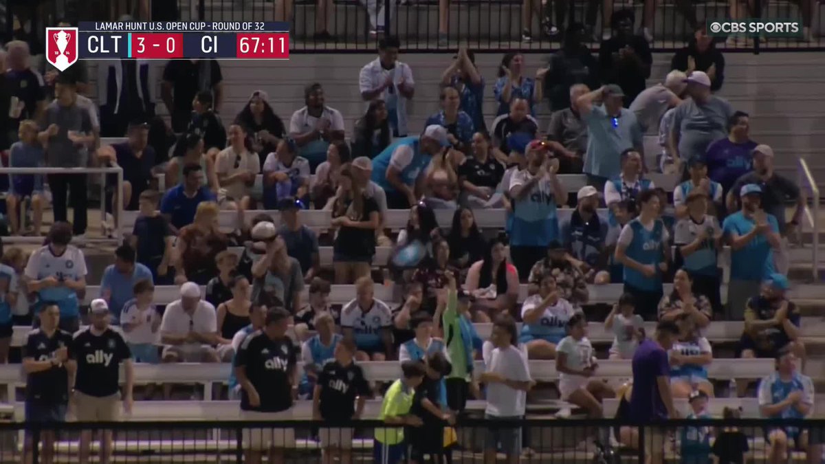 NIMFASHA BERCHIMAS SCORES HIS FIRST SENIOR GOAL FOR @CHARLOTTEFC 🇺🇸💪 An Aloko-Berchimas connection made in MLS NEXT Pro 👀
