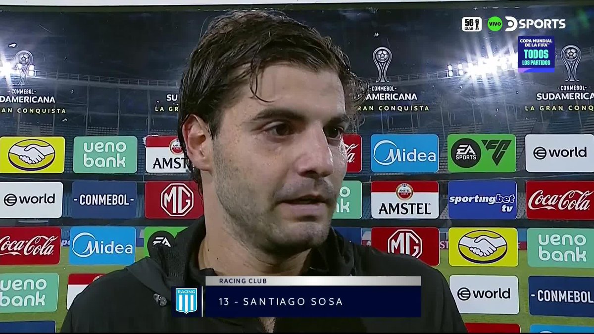"(...) no estoy preocupado por el juego ni por la falta de actitud, creo que el equipo está dando todo". Y bueno.
