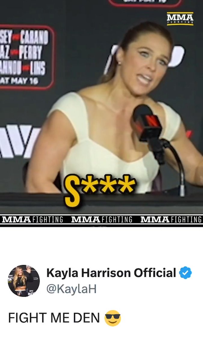 Kayla Harrison dares Ronda Rousey to back up her words from the #RouseyCarano press conference in New York